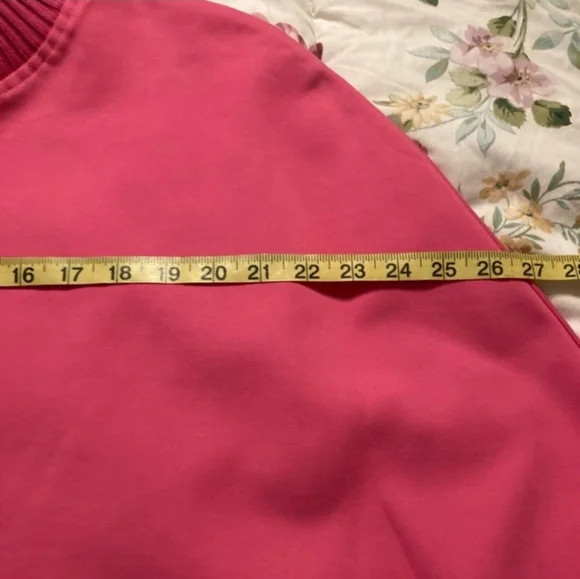 crown & ivy | Pink Cape Poncho - Picture 6 of 8